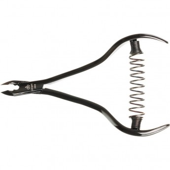 Кусачки для кутикулы DEWAL 6 мм, черные глянцевые Кусачки для кутикулы DEWAL 6 мм, черные глянцевые