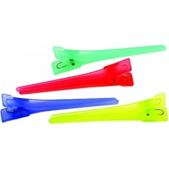 Зажим средний, пластик, 6 см (12 шт.) DEWAL CL2521 Зажим средний, пластик, 6 см (12 шт.) DEWAL CL2521